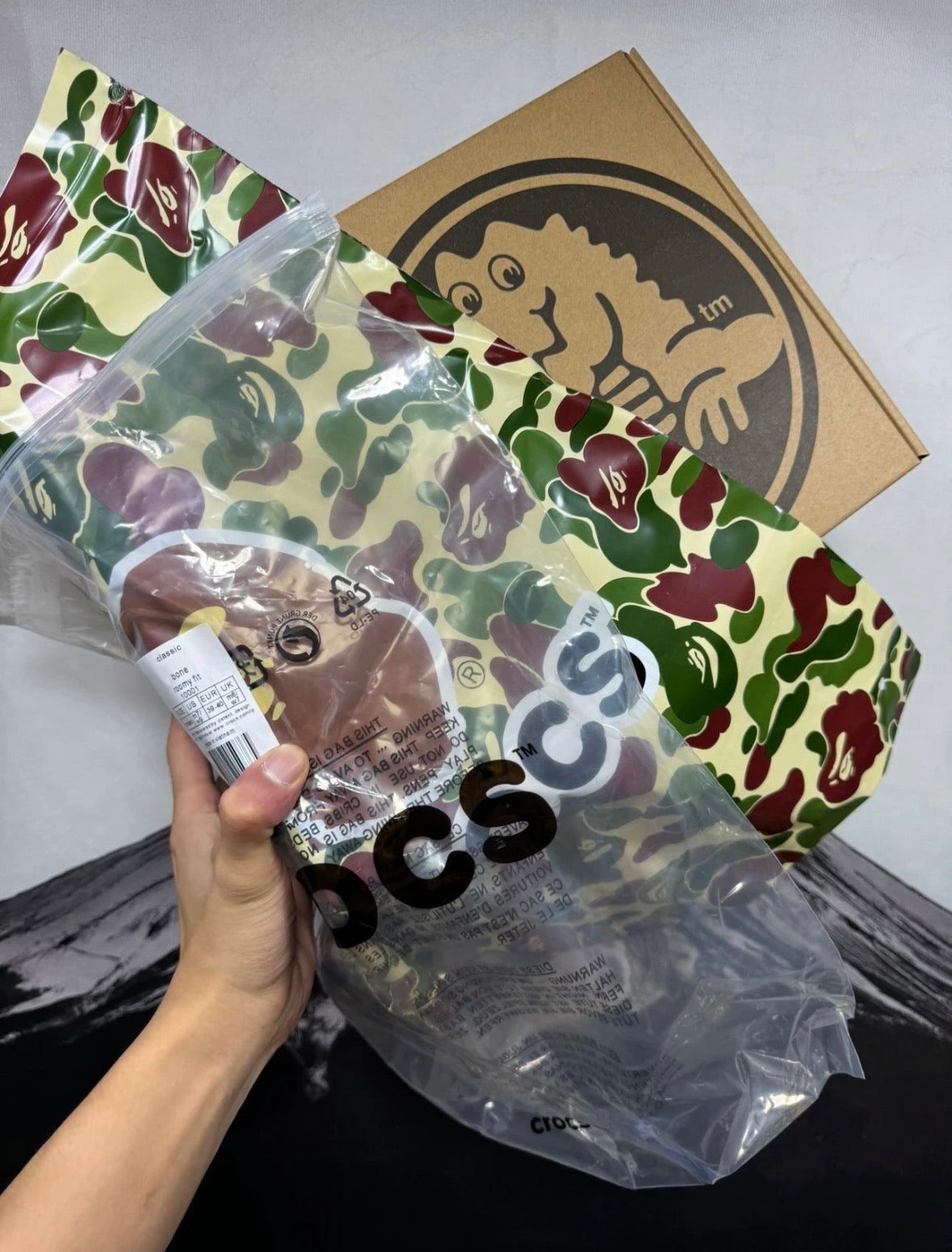 Crocs x Bape